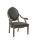 Фото #2 товара Rory Fabric Oval Back Accent Chair