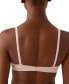 ფოტო #5 პროდუქტის Women's Cotton To A Tee Plunge Contour Bra 953272