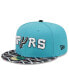 Фото #1 товара Men's Multi San Antonio Spurs 2022/23 City Edition Official 59FIFTY Fitted Hat