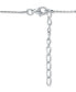 Beaded Station Chain Necklace in 18k Gold-Plated Silver, or 18k Rose Gold-Plated Silver or Sterling Silver 18" + 2" extender, Created for Macy's