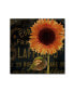 Фото #1 товара Color Bakery 'Sunflower Salon II' Canvas Art - 35" x 35"