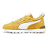 Фото #3 товара Puma Bmw Mms Rider Fv Lace Up Mens Yellow Sneakers Casual Shoes 30777902