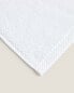 Rice stitch cotton bath towel