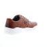 Фото #8 товара Robert Graham Boccaccio RG5417L Mens Brown Leather Lifestyle Sneakers Shoes