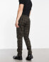 Gianni Feraud slim fit smart trousers with drawstring waist in brown check