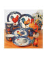 Фото #3 товара Indigo Rooster Set of 4 Ice Cream Bowl