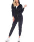 Women's Velour Tracksuit Loungewear 2pc Set