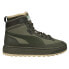 Фото #1 товара Puma Suede Winter Mid Mens Green Casual Boots 380708-03