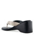Фото #4 товара Women's Nero Wedge Flip Flop Sandals