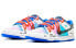 Фото #4 товара 【定制球鞋】 Nike Dunk Low FZBB 解构 赛博朋克 机能 游戏像素 电玩棉花糖 低帮 板鞋 男女同款 蓝紫 / Кроссовки Nike Dunk Low DD1391-001