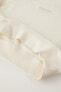 Фото #7 товара Комплект из толстовки и брюк из мягкой ткани с надписью ZARA