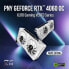 PNY Grafikkarte GeForce RTX 4060 8 GB XLR8 Gaming VERTO Overclocked Dual Fan Edition DLSS 3