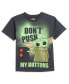 ფოტო #8 პროდუქტის Boys Star Wars The Mandalorian The Baby Athletic T-Shirt and Mesh Shorts Outfit Set to