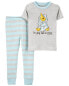 Фото #2 товара Toddler Disney Winnie The Pooh 100% Snug Fit Cotton Pajamas 5T