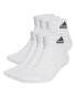 adidas Thin and Light Sportswear 6 pack Ankle Socks in white