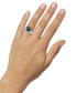 ფოტო #2 პროდუქტის Cultured Tahitian Pearl (12mm) & Diamond (1/4 ct. t.w.) Statement Ring in 14k White Gold