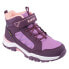 Высокие детские ботинки для походов HI-TEC Girvine Mid WP Junior Hi-Tec Purple / Light Purple / Watermelon Red, 34 - фото #2