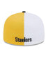 ფოტო #2 პროდუქტის Men's Gold, Black Pittsburgh Steelers 2023 Sideline 59FIFTY Fitted Hat