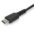 StarTech.com 1m USB A to USB C Charging Cable - Durable Fast Charge & Sync USB 2.0 to USB Type C Data Cord - Rugged TPE Jacket Aramid Fiber M/M 3A Black - Samsung S10 - iPad Pro - Pixel - 1 m - USB A - USB C - USB 2.0 - 480 Mbit/s - Black