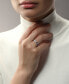 ფოტო #3 პროდუქტის R2 Series Diamond Accent Garnet and Blue Sapphire Ring (1/20 ct. t.w.) in 14K Gold