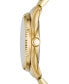 ფოტო #2 პროდუქტის Women's Rye Multifunction Gold-Tone Stainless Steel Watch, 36mm