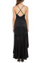 Bardot 154271 Women's Arella Satin Gown Sleeveless Black Size 10/Large US