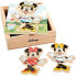 Фото #2 товара WOOMAX Minnie Puzzle Wood Lace Dresses 19 Pieces Puzzle