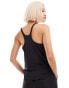 Фото #4 товара Nike One Training Dri-Fit classic strappy tank top in black