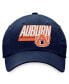 ფოტო #2 პროდუქტის Men's Navy Auburn Tigers Slice Adjustable Hat