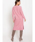 ფოტო #3 პროდუქტის Long Sleeve Rib Knit Sweater Dress