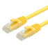 Фото #2 товара VALUE UTP Cable Cat.6 - halogen-free - yellow - 0.5 m - 0.5 m - Cat6 - U/UTP (UTP) - RJ-45 - RJ-45