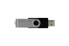 Фото #5 товара Флеш-накопитель GoodRam UTS3 - 16 ГБ - USB Type-A - 3.2 Gen 1 (3.1 Gen 1) - 60 МБ/с - с поворотным механизмом - черный