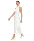 ფოტო #3 პროდუქტის Women's Mock-Neck Jersey Sheath Dress