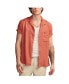 Фото #1 товара Рубашка с коротким рукавом Lucky Brand Linen Camp Collar для мужчин