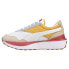 Фото #3 товара Puma Cruise Rider Bright Heights Lace Up Womens White Sneakers Casual Shoes 383