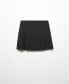 ფოტო #3 პროდუქტის Women's Pleated Mini-Skirt