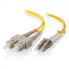 Фото #1 товара Alogic 3m LC-SC Single Mode Duplex LSZH Fibre Cable 09/125 OS2 - 3 m - OS2 - LC - SC