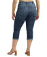 Фото #2 товара Plus Size Avery High-Rise Curvy-Fit Capri Jeans