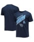 Фото #2 товара Men's Navy Tennessee Titans Slant T-shirt