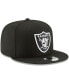 ფოტო #4 პროდუქტის Men's Black Las Vegas Raiders B-Dub 9FIFTY Adjustable Hat