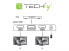 Фото #3 товара Techly IDATA-HDMI2-4K2E - HDMI - 2x HDMI - 3840 x 2160 pixels - Black - 600 MHz - 480i,480p,576i,576p,720p,1080i,1080p,2160p