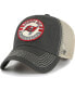Фото #1 товара Men's Pewter, Natural Tampa Bay Buccaneers Notch Trucker Clean Up Adjustable Hat