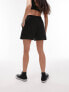 Topshop jogger short in black