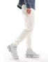 Фото #5 товара ASOS DESIGN heavyweight tapered joggers in white