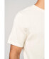 ფოტო #3 პროდუქტის Bellemere Men's Classic Crew Neck Cotton Cashmere T-Shirt