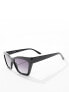 Фото #3 товара AJ Morgan razzy cateye sunglasses in black