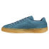 Puma Suede Crepe Lace Up Mens Blue Sneakers Casual Shoes 380707-06