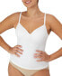 Women's Firm Control Tummy-Shaping Foam Camisole DMS130 100/White, S - фото #1