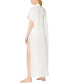 Фото #2 товара Women's Cotton High-Slit Utility Cover-Up Dress