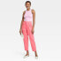 Women's High-Rise Tailored Trousers - A New Day Coral 0